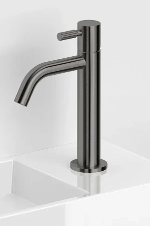 Hoge Kwaliteit Clou Xo wastafelmengkraan type 13 gunmetal geborsteld PVD CL/06.14013.84